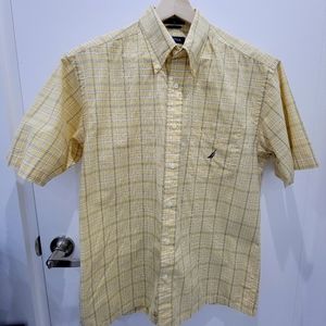 Yellow Nautica Buttom Dowm Shirt